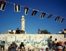 Duro, the West Bank, during a martyr\'s rally.